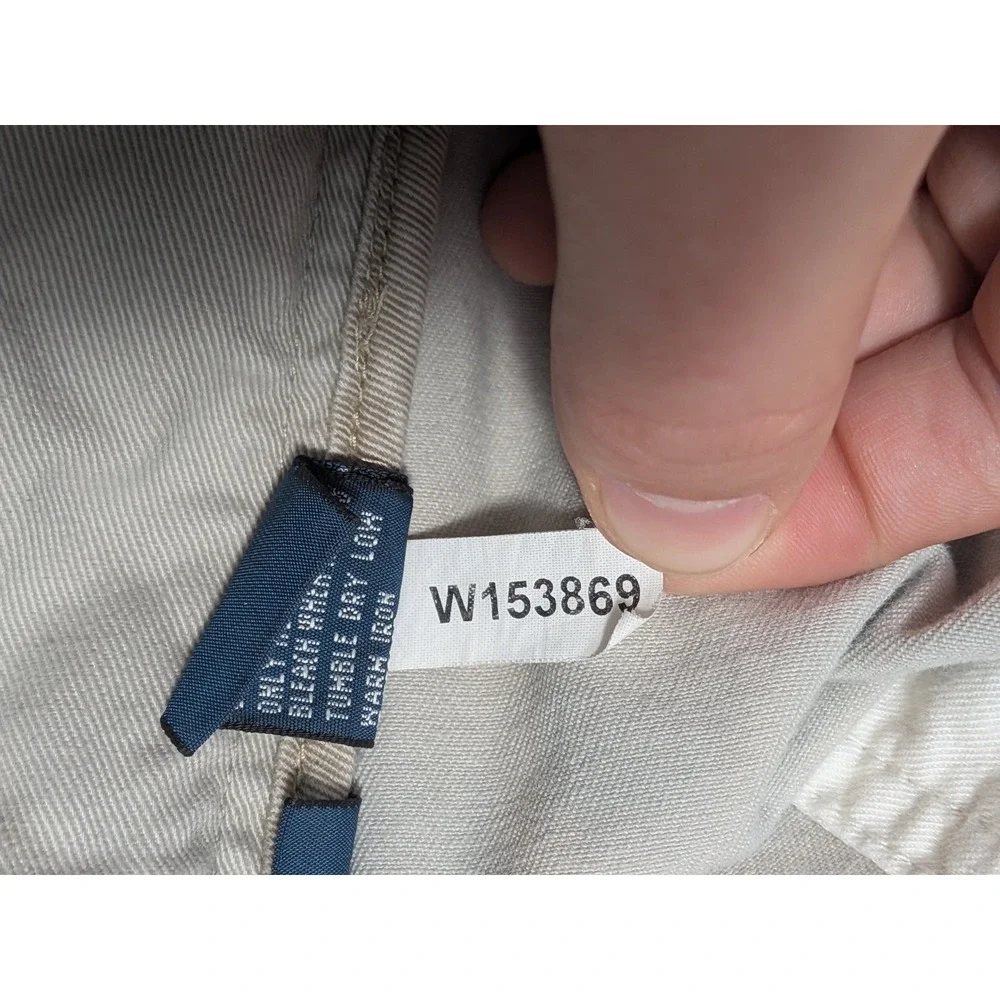 Polo Ralph Lauren Men's Khaki Size 42 Cargo Chino 100% Cotton Shorts Tan Summer
